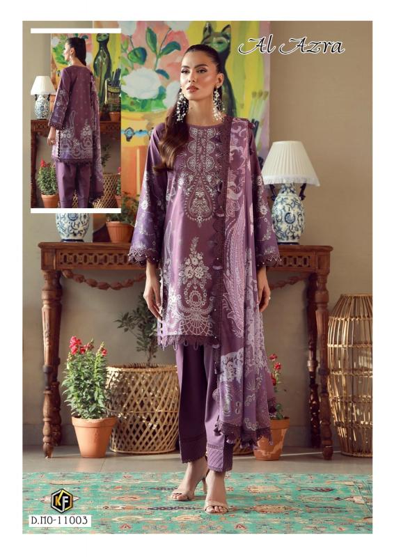 Keval fab Al azara vol 11 dress material wholesale online shopping